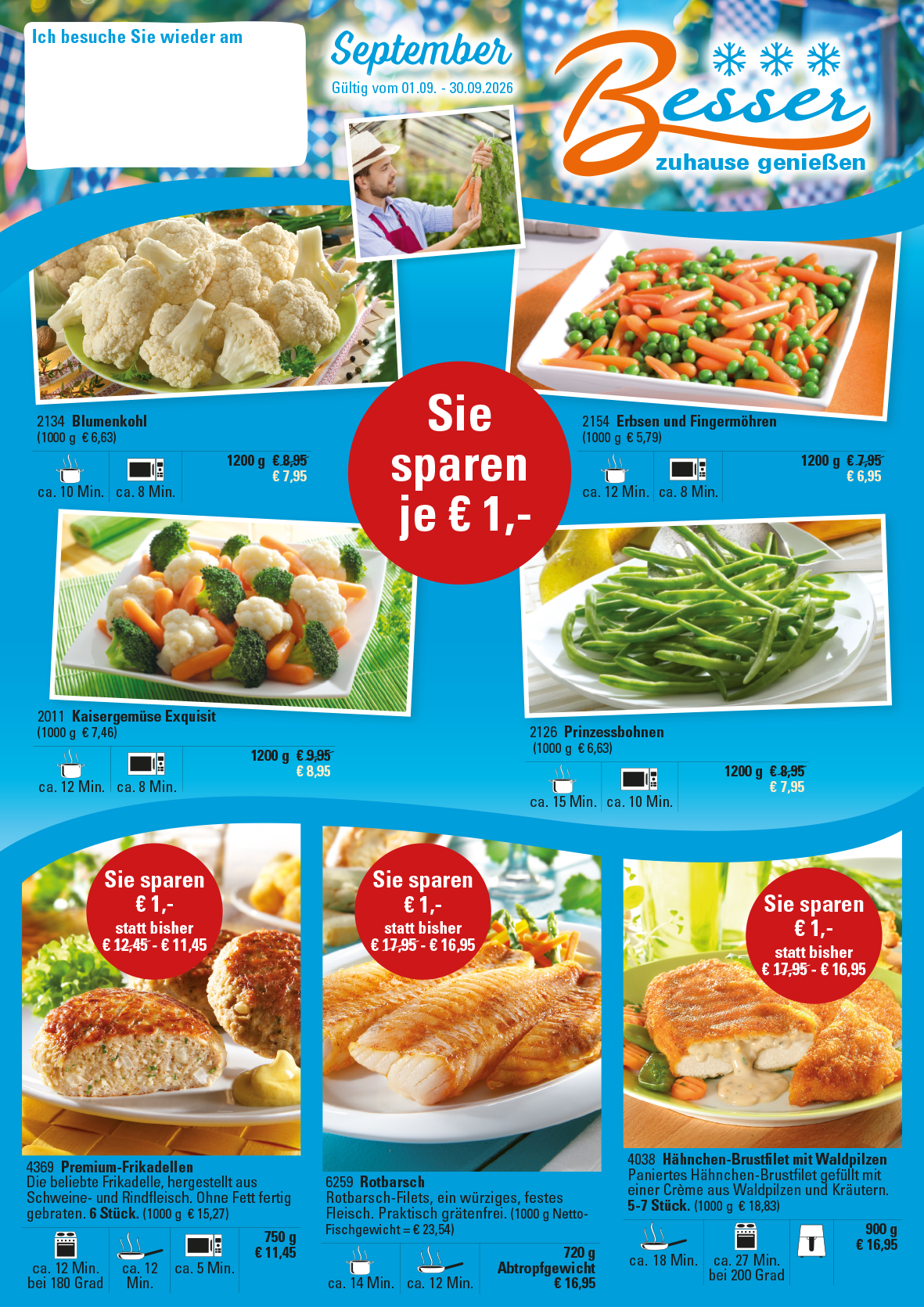 Cover des aktuellen Genussflyers